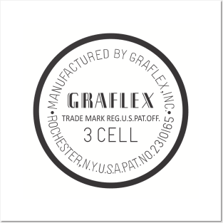 Graflex Inc. Pat. Number Shirt Version 2 Posters and Art